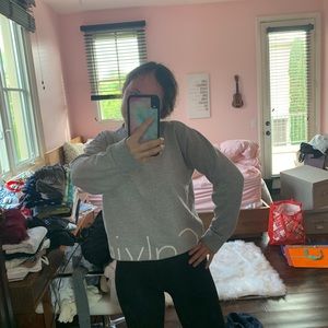 Calvin Klein cropped sweatshirt